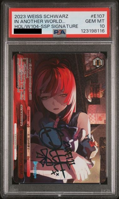 [POP 2] Weiss Schwarz Hololive Vol.2 Kureiji Ollie HOL/W104-E107SSP SSP PSA 10