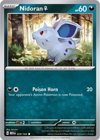 [EN] Nidoran F 029/165