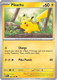[EN] Pikachu 025/165