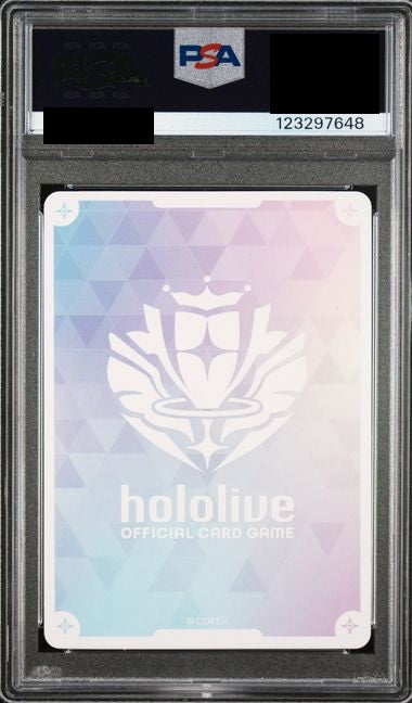 [JP, POP 35] Hololive OFFICIAL CARD GAME Tsunomaki Watame SEC hBP03-007 PSA 10